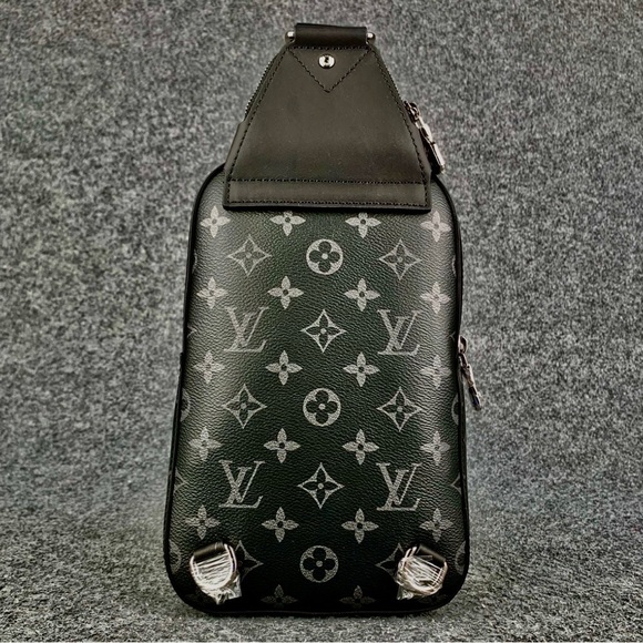 Louis Vuitton Black and Gray Monogram Backpack - Picture 2 of 6